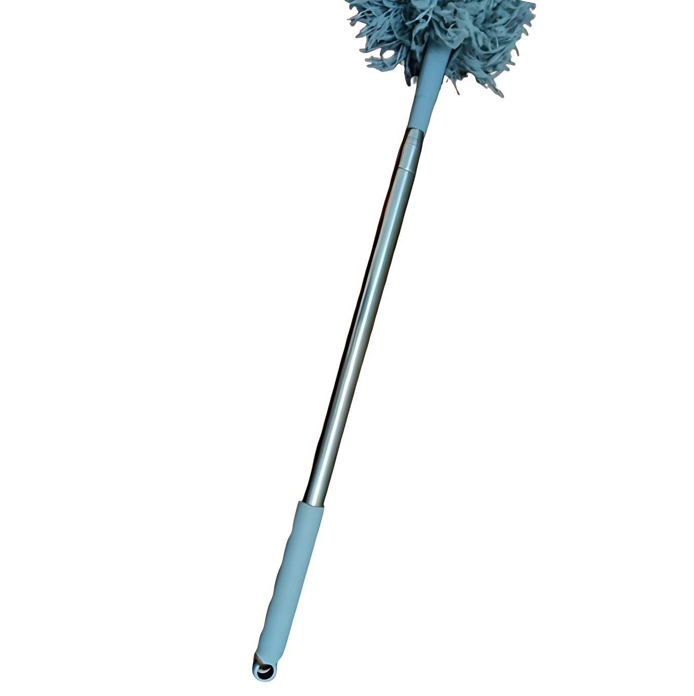 Using the duster on ceiling corners